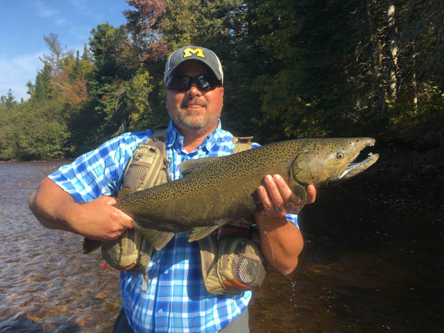 Salmon fishing - Hawkins Outfitters - Northern Michigan Fly Fishing and  Wingshooting