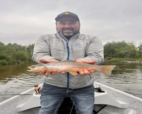 Manistee River Trout Fishing - Hawkins Outfitters - Northern